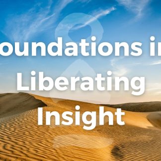 Course: Foundations In Liberating Insight